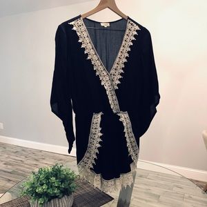 Tea & Cup romper size med